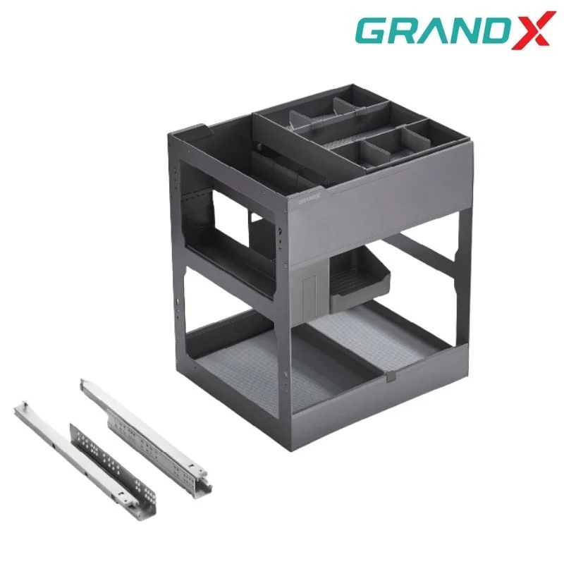 Giá gia vị 450mm Titanium GrandX XS.45T
