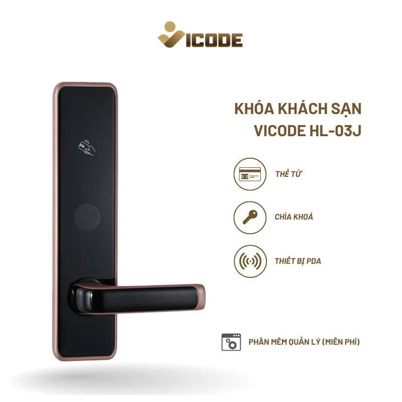 Khóa Khách Sạn Vicode HL-03J
