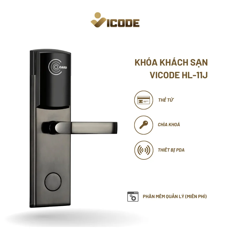Khóa Khách Sạn Vicode HL-11J