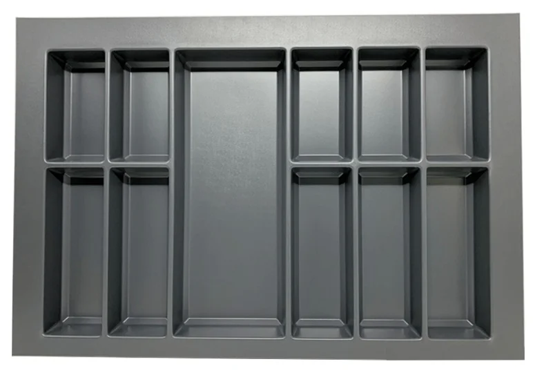 Khay chia muỗng nĩa Hafele 800mm 556.52.248, màu xám