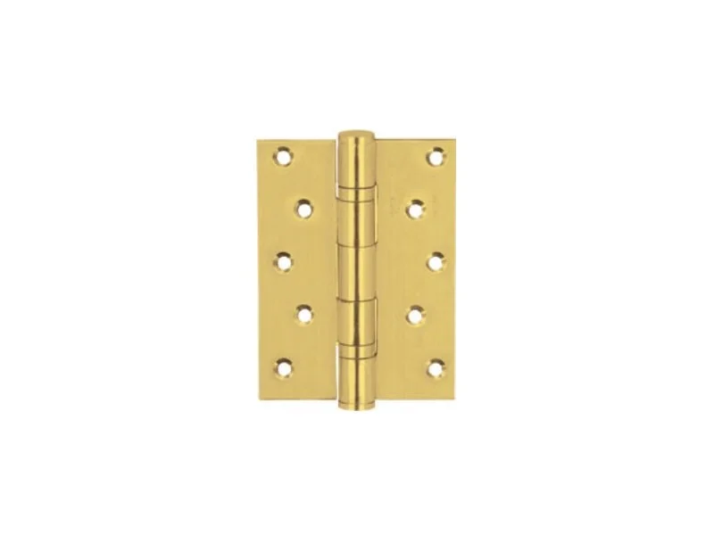 Bản lề lá Hafele 2BB 127x89x3mm Đồng bóng 926.41.288