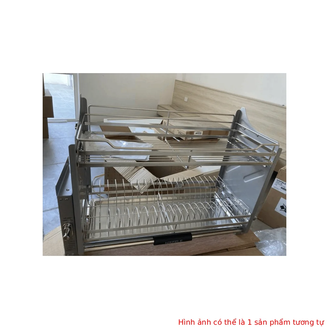 Giá bát nâng hạ Hafele Inox 304 dạng lưới dẹt 600mm 504.76.019