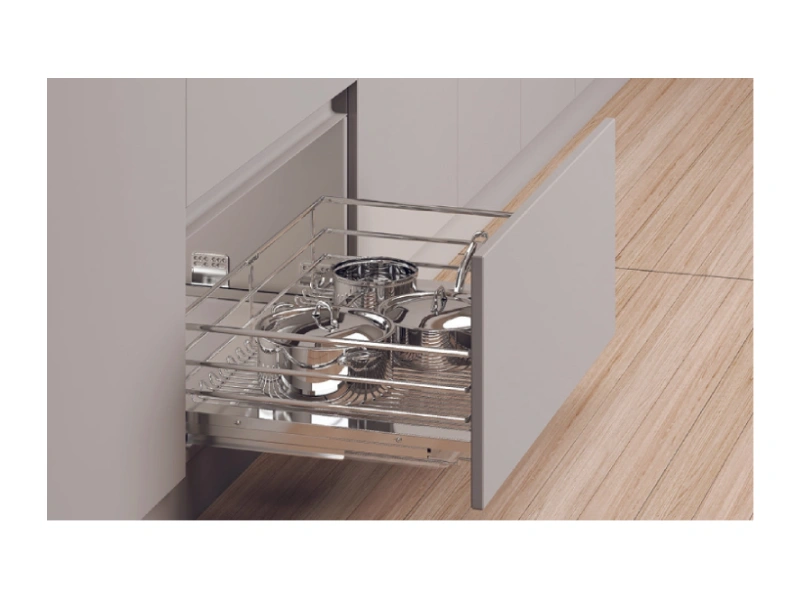Giá xoong nồi Hafele 600mm Inox 304 549.04.054