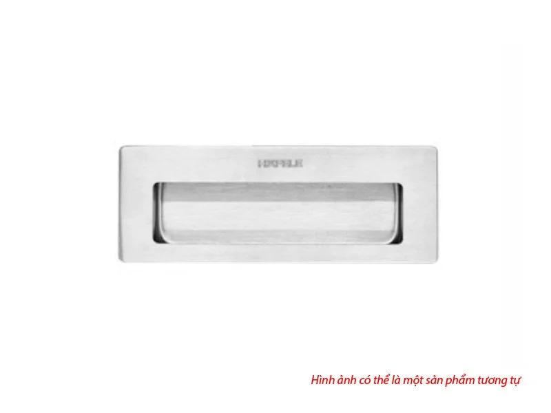 DIY Tay nắm âm 115x42mm – Màu Inox mờ Hafele 489.72.130
