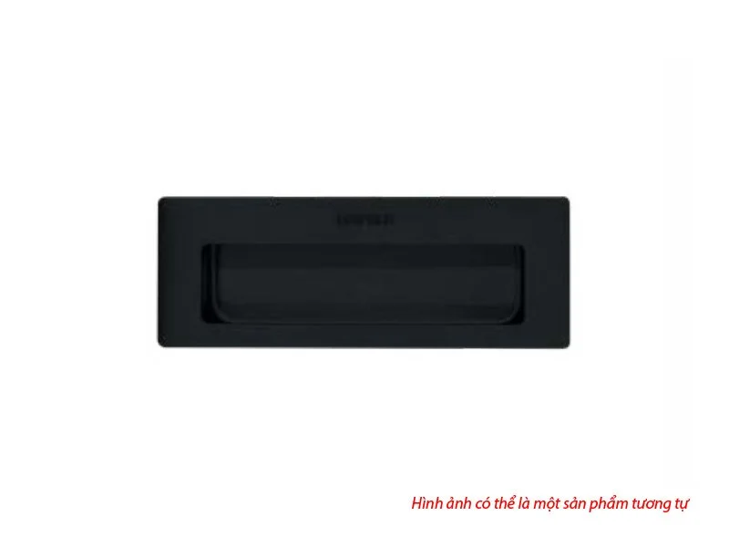 DIY Tay nắm âm 115x42mm – Màu đen mờ Hafele 489.72.135