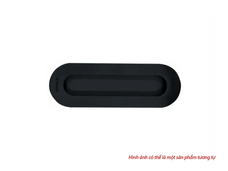 DIY Tay nắm âm 150x50mm – Màu đen mờ Hafele 489.72.138