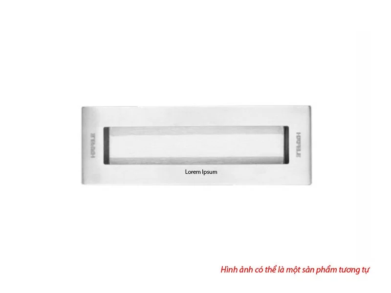 DIY Tay nắm âm 150x51mm – Màu Inox mờ Hafele 489.72.132