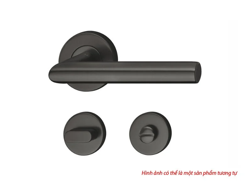 Tay nắm gạt cho cửa vệ sinh màu đen mờ PVD Hafele 903.93.559