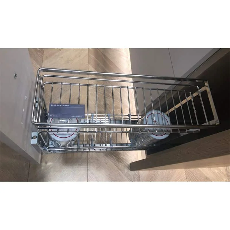 Kệ gia vị Hafele 200mm Inox 304 549.20.032