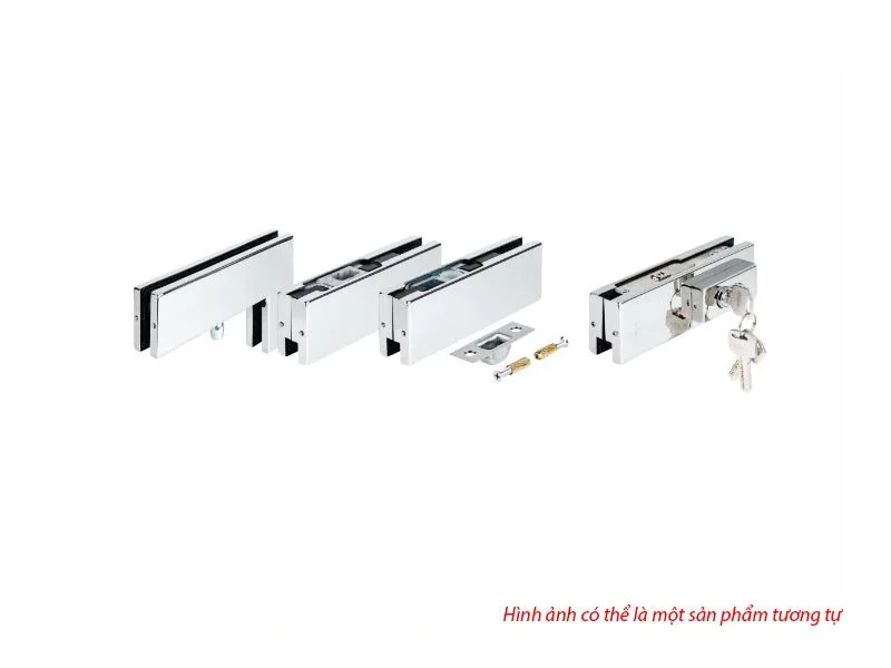 Bộ bas kẹp kính Häfele DIY 489.81.100