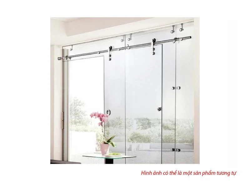 Bộ phụ kiện cửa lùa kính Hafele 120kg 981.71.070
