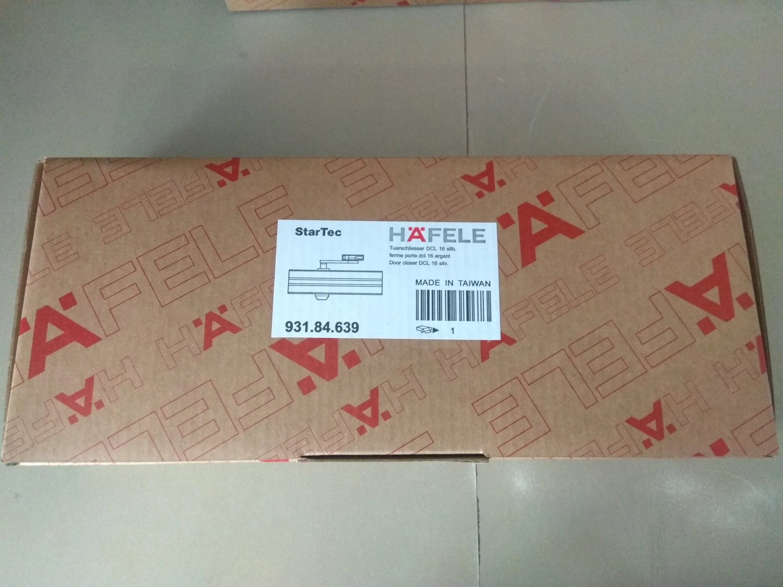 Cùi chỏ hơi Hafele 80kg có dừng 931.84.639