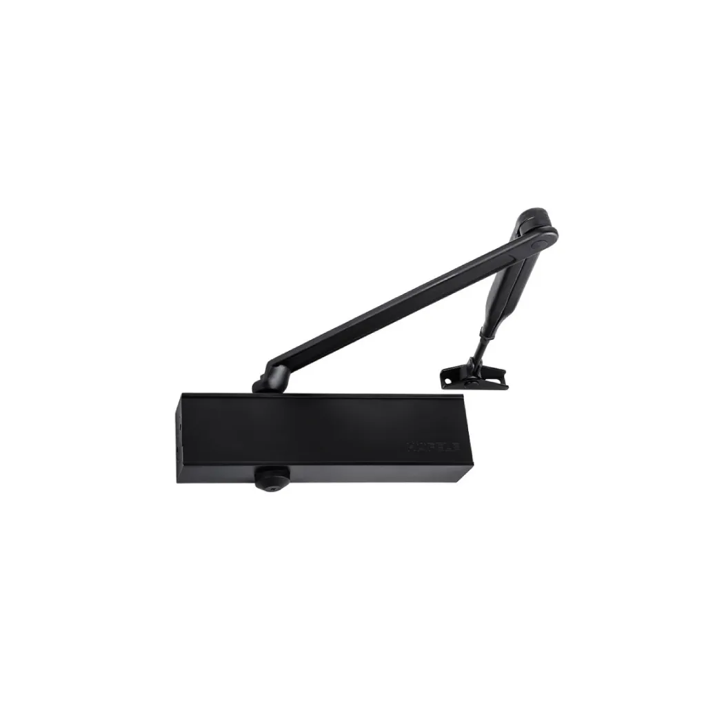 Cùi chỏ hơi Hafele 80kg màu đen – Có dừng 931.84.078