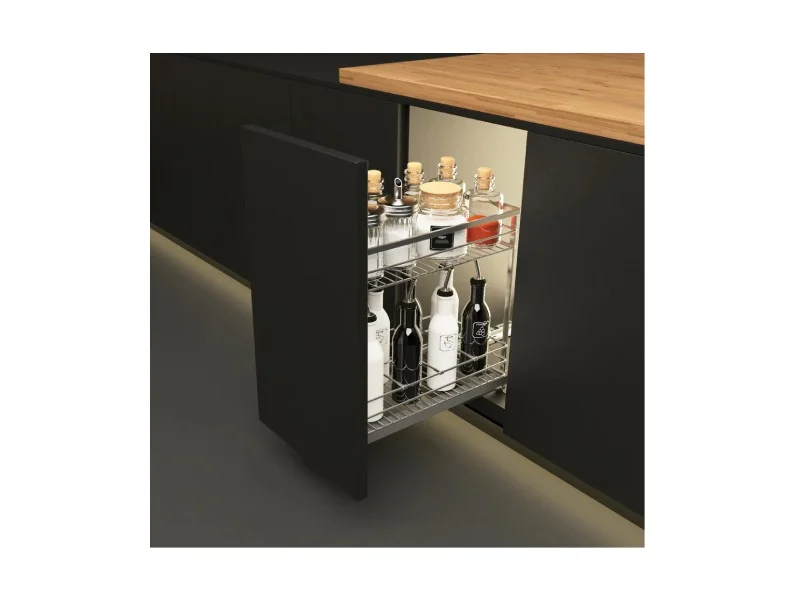 Kệ gia vị Hafele 400mm Inox 304 549.20.040