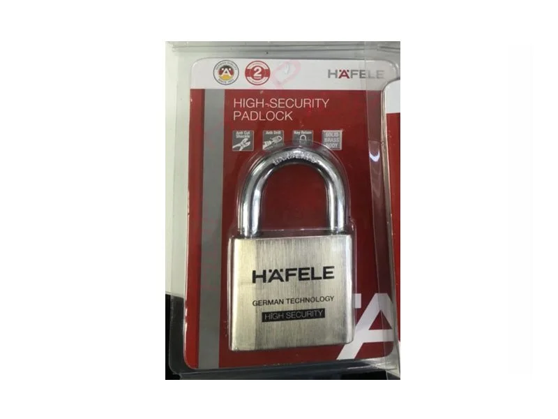 Ổ khóa treo Hafele còng 10mm 482.01.972