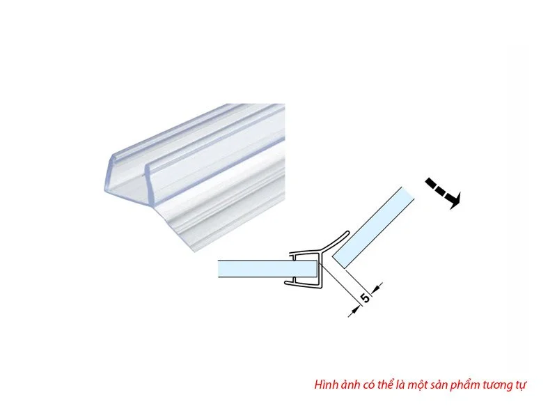 Ron cửa kính Hafele 135° cho kính 10-12mm 950.50.007