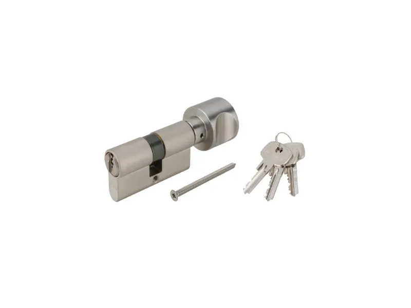 Ruột khóa 1 đầu chìa 1 đầu vặn dài 71mm 916.01.013