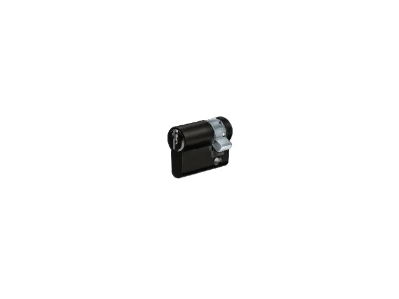 Ruột khóa 1 đầu chìa Hafele 40mm màu đen 916.63.361