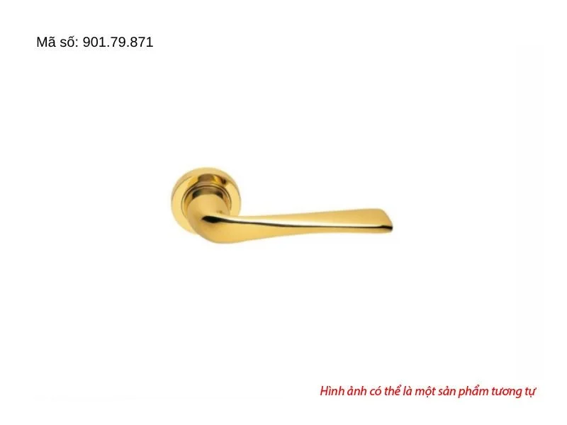 Tay nắm gạt LEMANS Hafele màu Đồng bóng 901.79.871