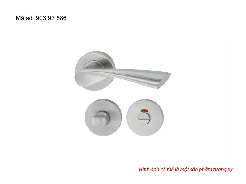 Tay nắm gạt Hafele cho cửa vệ sinh 903.93.636