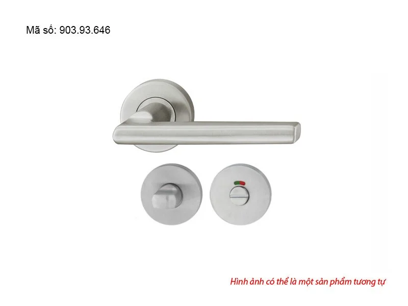 Tay nắm gạt Hafele cho cửa vệ sinh 903.93.646