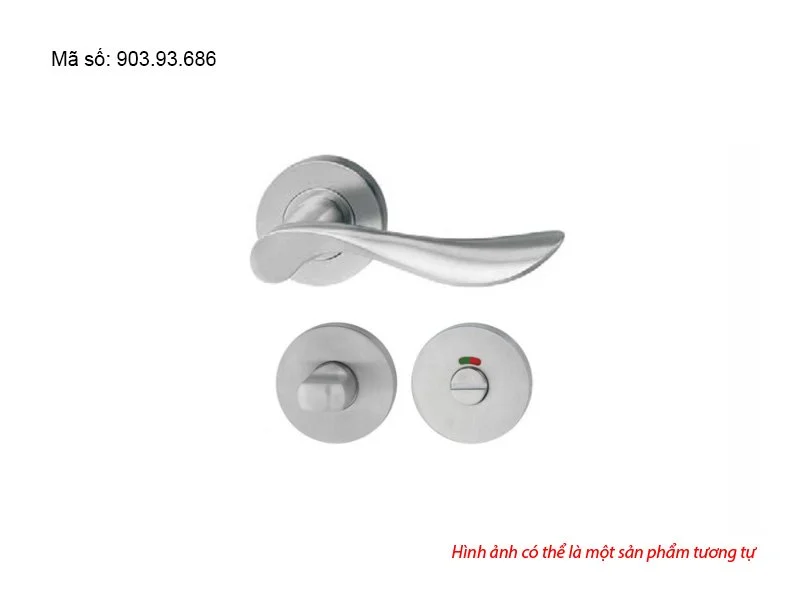 Tay nắm gạt Hafele cho cửa vệ sinh 903.93.686