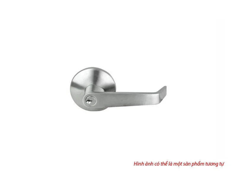 Tay nắm gạt với nắp che Inox mờ Hafele 911.54.019