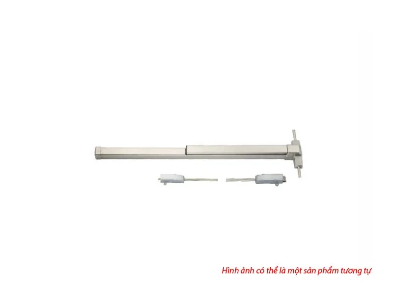 Thanh thoát hiểm với thanh chốt dọc Inox mờ Hafele 911.52.134